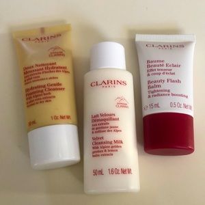 Clarins Paris Skincare Bundle